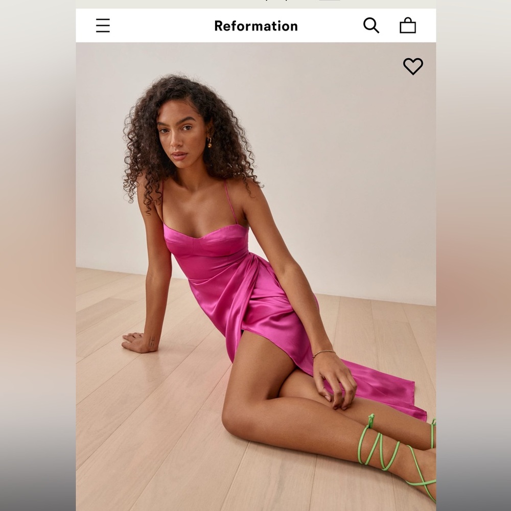 Authentic Marguerite Silk Dress